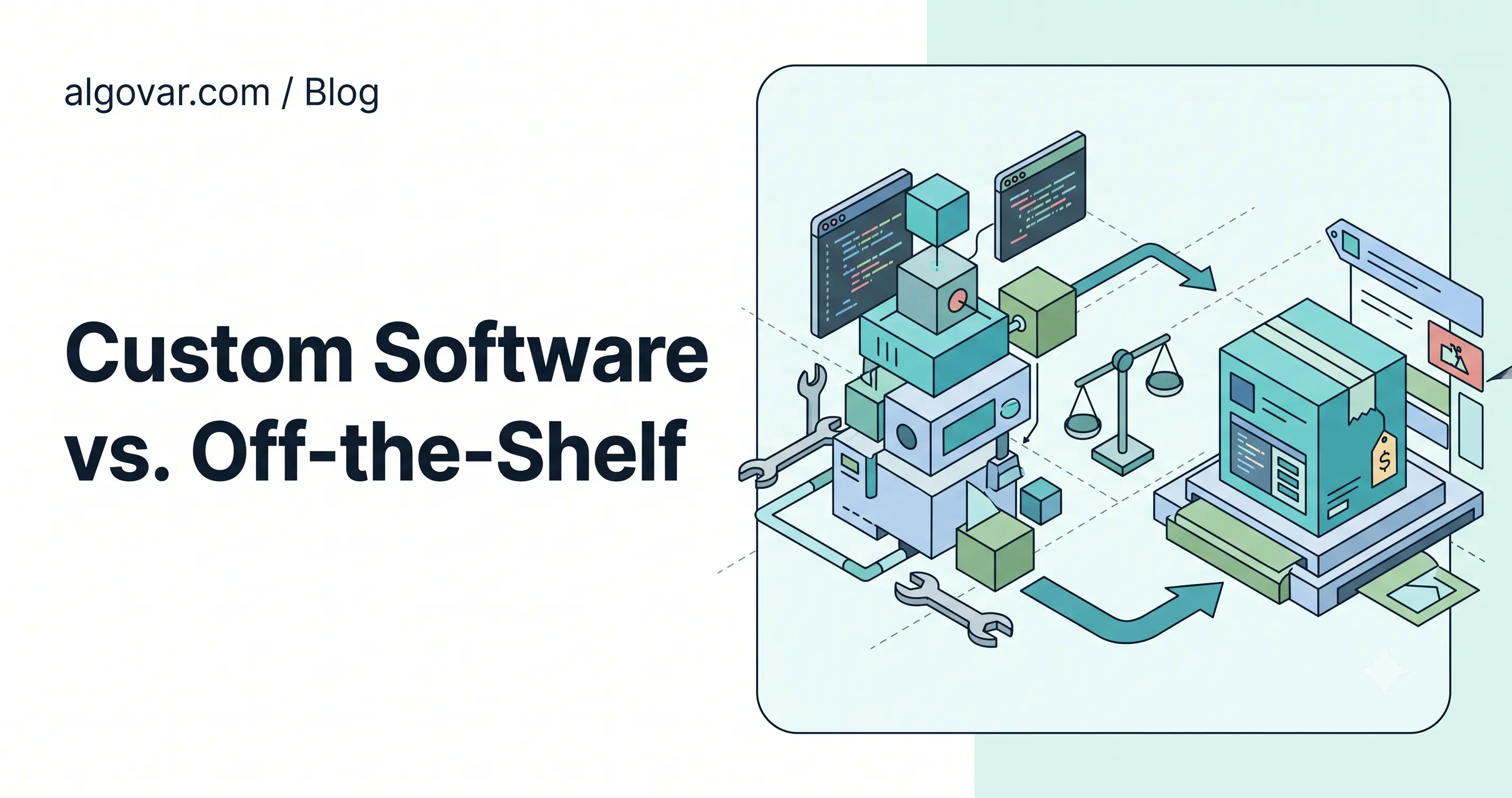 Custom Software vs Off-the-Shelf: The 2026 Decision Framework
